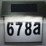 FQ-133-1 Movable Solar Powered Infrared Sensory Address Light,house Number Light