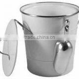 House Container Enamel Multifunctional Pet Food Collector/Metal Scoop Ice Bucket/Laundry Powder Storage Box thumbnail-2