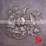 Flowers Sculpture Bronze Relief Wall Art for Deocoration thumbnail-3