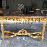 Made in China Foshan Factory Baroque Furniture Console Gold thumbnail-6