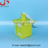 New Design Easter Decorations With LED Light Non-woven House and Chimney Shape Hanging Decorations thumbnail-4