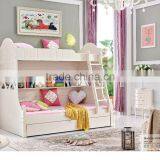 MJ665 2016 New Luxury Colorful White Bedroom Set Wooden Children Kids Teenager Bedroom Set thumbnail-4