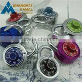 Round Shaped Digital Combination Locks, School Resetable Combination Padlock thumbnail-1