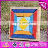 2017 New Design 20 Pieces Educational Wooden Blocks for Toddlers W13A127 thumbnail-6