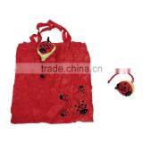 Black Panda Shape Folding Shoulder Bags Pet Theme Foldable Tote Shopping Bags thumbnail-4