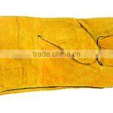 Long Sleeves Double Layers Welding Gloves Comfortable Material