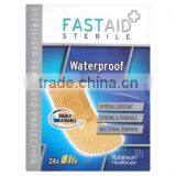 Fast Aid Sterile Waterproof Plasters X24 thumbnail-1