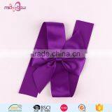 Pre-made Red Satin Ribbon Gift Wrapping Elastic Band Bow for Box thumbnail-5