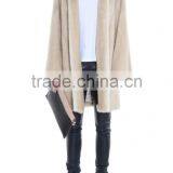 2016 Winter Women Keep Warm Noble Natural Mink Fur Coat thumbnail-3