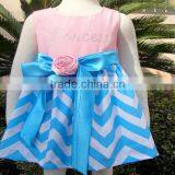 2014 Summer Pakistani Baby Cotton Dress Made in China