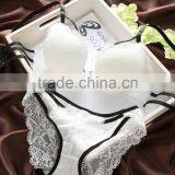 Transparent Women Sexy Stylish Hot Fancy Bra and Panty Set thumbnail-1
