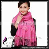 CX-B-P-36A Fashion Wholesale Comfortable Lady Scarf Pashmina Shawl thumbnail-4