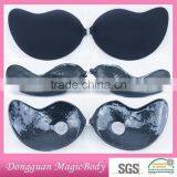 2015 Fashion Ladies Sexy Self-Adhesive Nude Silicon Bra thumbnail-3