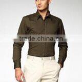 100% Cotton Men Dress Shirt Fashion Style thumbnail-1