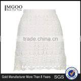 New Arrival Women Lace Skirts 2016 Guipure A Line Above Knee Fashionable Crochet Skirts thumbnail-1