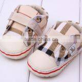 Brand New 2014 Baby Plaid Shoes Kids Classical Plaid Shoes for Walking Designer Baby Casual Shoe thumbnail-1