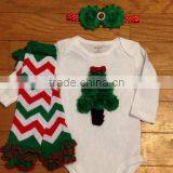 New Baby Leg Warmers With Ruffles and Good Quality Cotton Legging Chevron Ruffle Leg Warmers Infant Socks Leggings thumbnail-6