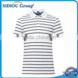 Cheapest Custom Mens Polo Collar Striped Polo Club t Shirts thumbnail-1