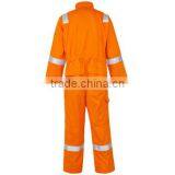 100%cotton Fire Retardant Coverall With Reflective Tape/ Safety Workwear thumbnail-2