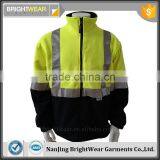 Two Tone hi Vis Jacket Safety Sweatshirt With 3M Reflective Tape for Australia thumbnail-1