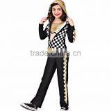 2016 Black White Gum Three-piece Sport Suits