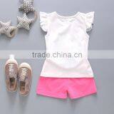 Wholesale Summer Printing Girls Kids Clothes Clothing Set thumbnail-4