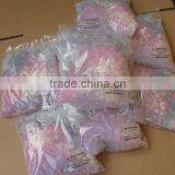 Multi Color Changing UV Reactive Plastic Pony Beads thumbnail-2