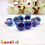 12mm Blue Soft Toys Craft Animal Eyes Handicraft Plastic Stuffed Toy Eyes thumbnail-2