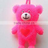 Flashing Puffer Ball /light up Lovely Bear Puffer Ball thumbnail-2