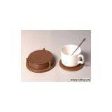 Sell Faux Leather Teacup Mat thumbnail-1