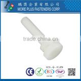 Made in Taiwan Nylon Plastic Knurled Thumb Screw