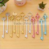 Cute Novel Cartoon KEY Shape Promotional Gel Pen for School Kids thumbnail-3