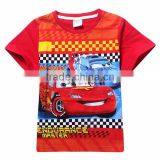Hot Movie Cars Cotton Tshirts, Cars T-Shirt Promotion Gift for Kids, Cartoon Movie T-Shirts Wholesale thumbnail-1