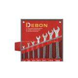 Double Open End Spanner Set