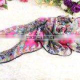 PRINTED POLYESTER SCARF