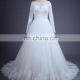 Women White Wedding Bridal Gown Dress Beaded OEM bridesmaid dresses
