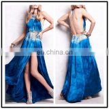 Halter Neck Backless High Side Vent Hot Sexy Girls Bridesmaids Dresses for Weddings NT6751