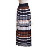 High Quality Women Fashion Skirt Girls Ice Silk Pleated Skirt thumbnail-3