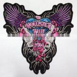 Eco-Friendly Feature and Patches Product Type v Shape Embroidery Design