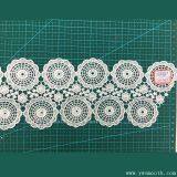 White Embroidery Lace Garment Accessories Water Soluble Cotton Fabric Textile thumbnail-5
