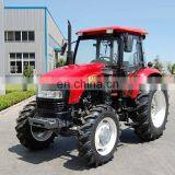 90hp Second Hand Tractor, Used Front End Loader Farm Tractor, Tractor Air Conditioner thumbnail-1