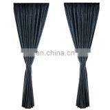 Advanced Elegent Embossed Blackout Crushed Velvet Curtain thumbnail-4