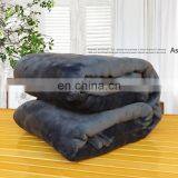 Solid Color Flannel Blanket Autumn Home Office Available thumbnail-6