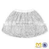 2019 Summer Style Silver Shiny Sequin TuTu Skirt Wholesale Baby Girls MiNi Skirt thumbnail-2