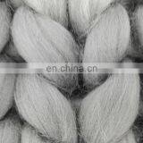 Large Chunky Knit Merino Wool Hand Knit Throw Blanket thumbnail-5