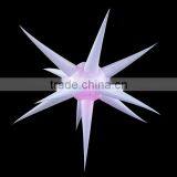 Custom High Quality Crooked Led Light Inflatable Ceiling Hanging Decoration for Party Bar Club Decoration thumbnail-1