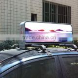 best price outdoor full color 960*320mm video taxi led screen advertising display panel	axi led board screen