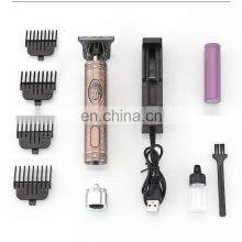 OEM Colorful Professional Rechargeable Electric Hair Cutting Machine Hair Trimmer Barber Clippers thumbnail-5
