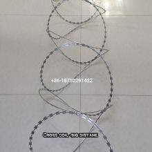 Single Or Cross Concertina BTO CBT Galvanized Barbed Wire From China Supplier thumbnail-3