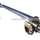 1800kg Rubber Torsion Axle Hydraulic Brake Trailer Axle thumbnail-1